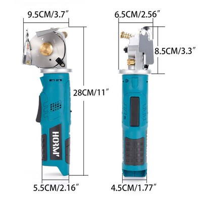 Hormy 12V Electric Scissors electric Cloth Knife Fabric Cutt