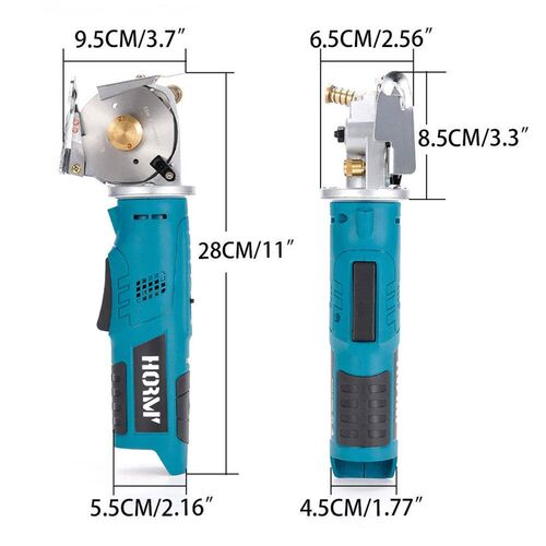 Hormy 12V Electric Scissors electric Cloth Knife Fabric Cutt