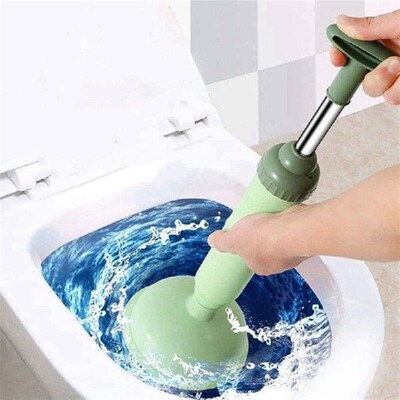 2X Toilet Dredge Drain Buster Toilet Air Plunger Sink