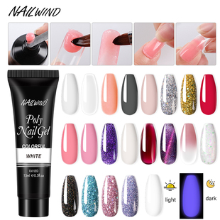 Nailwind Nail Gel 15ml Quick Building Glit Gel Polish 21 Col