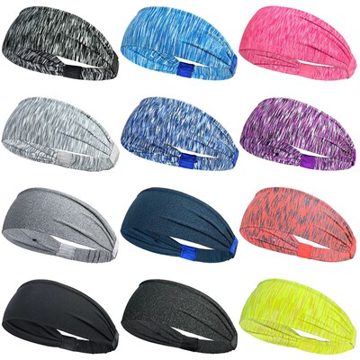 Sports Headbands For Men Woman Gym Yoga Sweat Hair Bands Sof