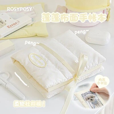 Soft Cotton Comfortable Notebook Sketchbook Warm Cozy Feelin