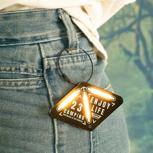 23 Camping  Outdoor Lamp 多功能户外指向警示灯 背包安全挂件