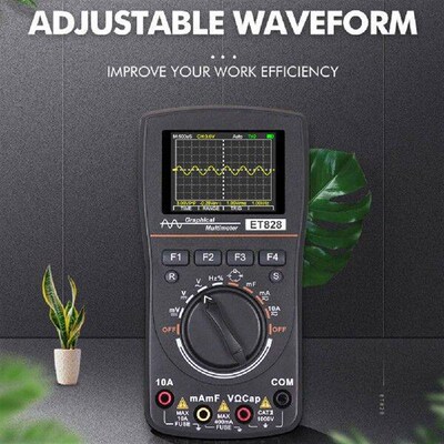 1MHz 2.5Msps Frequency Diode Tester ET828 Digital 2 in 1