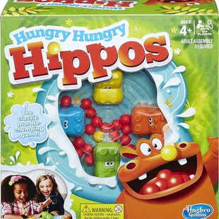 kid Elefun and Friends Hungry Hungry Hippos Game Fidget toys