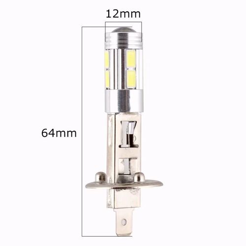 2PCS/1PCS 6000k 12v led car light H3 H1 10smd 5630 10 led dr