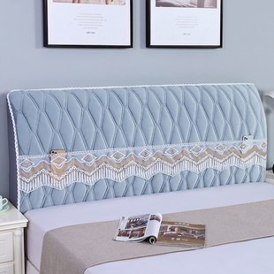 夹棉加厚 2.m 床头罩床头防尘罩新款 1.8m 2.2m加棉加厚 1.5m