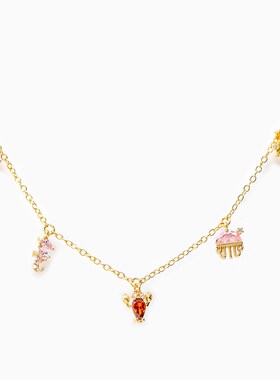 Ins Hot Sale Multicolor Crystal Ocean Animal Charm Pendant&n