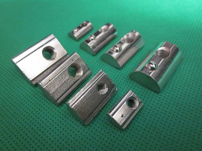 Half round nut M3 M4 M5 M6  shrapnel steel ball  block for E