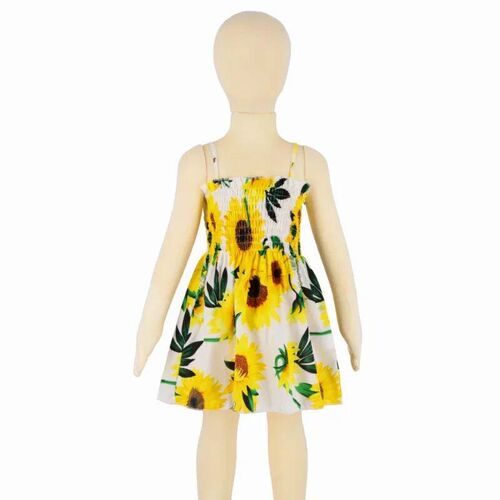 Baby Girl Summer Cotton Dress Children Fashion Dress Thin Gi