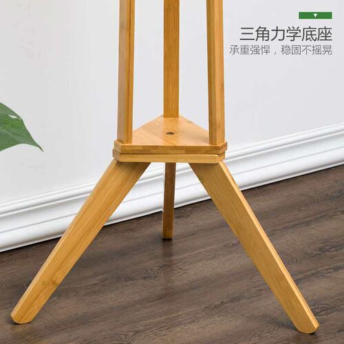 Simple Coat Rack Non-solid Wood Bedroom Hanger Floor Storage