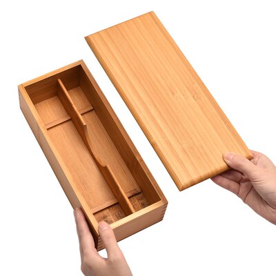 Chopstick Box with Lid Hotel Restaurant Cutlery Organizer Ja
