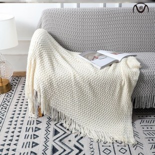 inya knitting bed blanket Throw Bedspread Sofa Chair Bed床毯