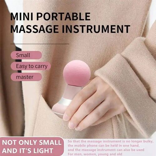 Mini Smart Rechargeable Muscle Massage Gun, Full Body Relaxa
