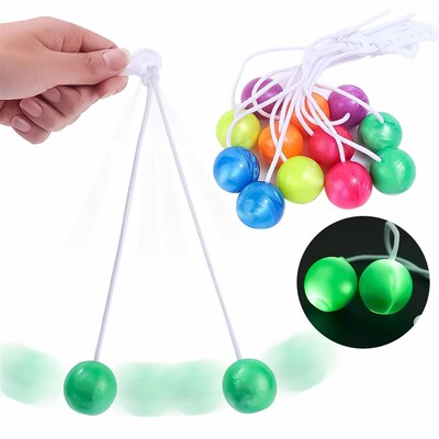 Anxiety Relieve Click Clack Clackers Balls Glowing Decompres