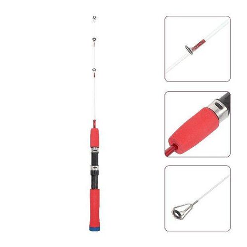 Portable Rod 60cm Retractable Short Sections Baitcasting