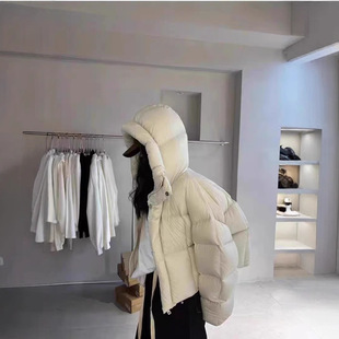 面包服潮 短款 连帽雾感超轻加厚棉服女日韩休闲冬装 棉服2025时尚