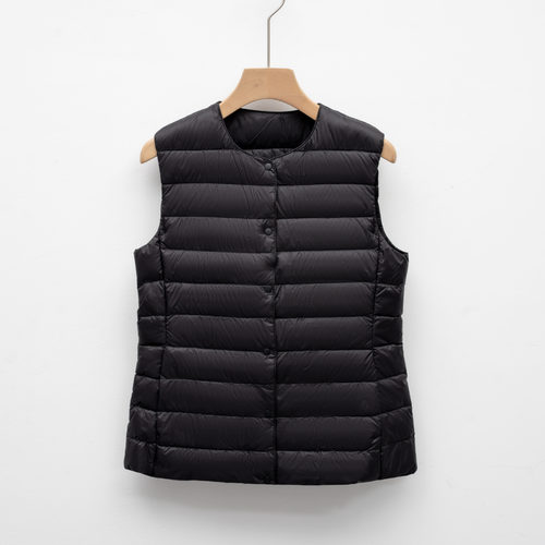 平湖女款马甲羽绒服背心内胆短款
