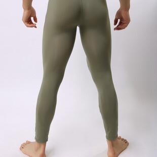 秋裤 肌肤男款 保暖四季 男士 提臀裤 超薄情侣冰丝打底内裤 睡裤 新款