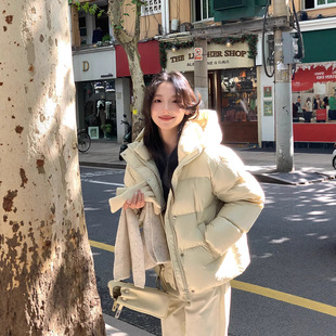 2025年新款 羽绒棉服女冬季 小个子面包服泡芙加厚棉袄外套 短款 冬季