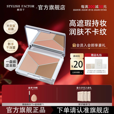 雅因子sty遮瑕膏官方旗舰店正品