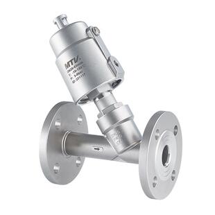 0不锈钢气动角阀Y座335908型丝扣角座阀4内螺纹角座阀蒸汽高温气