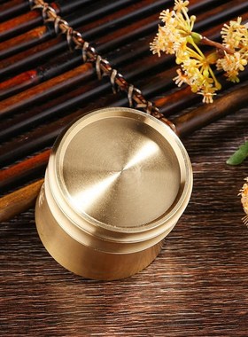 复古黄铜舍得酒杯茶杯中式家具茶几桌玄关桌面创意装饰礼品小摆件