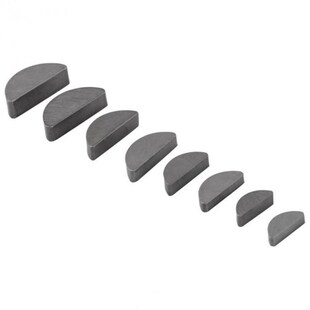 80PCS 8Size Stainless Steel Key Assortment Set Metric Half M