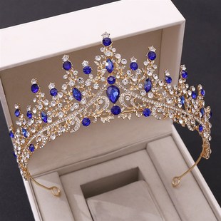 rendy Wedding Luxury Hair Accessory Crystal Rhinestone Crown