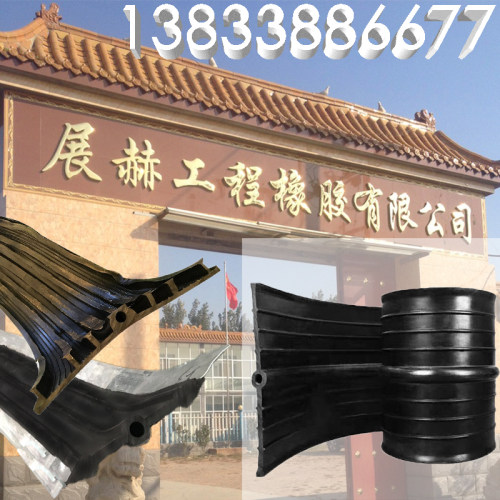 中埋式橡胶止水带651型厂家652钢边350外贴式可卸式CB300*8mm国标