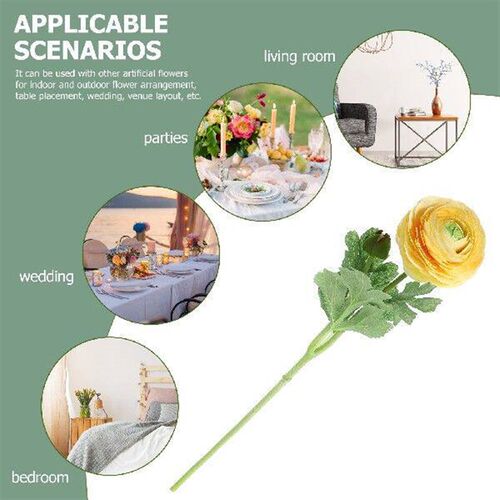 Artificial Flower Ornament Wedding Sweet Decorations Fake