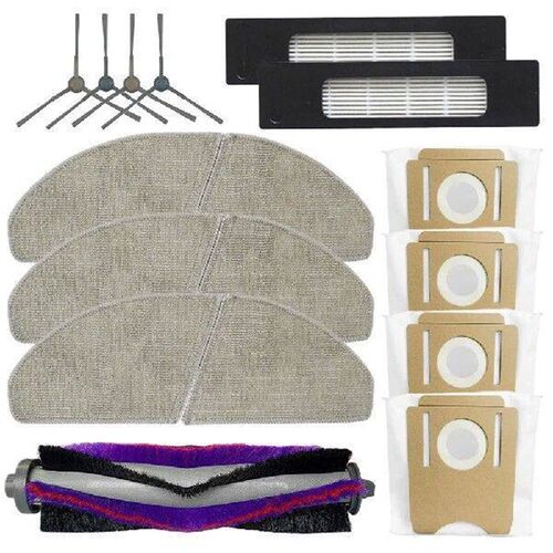 Roller Side Brushes Filters Kit For Midea S8 Plus /CLIEN
