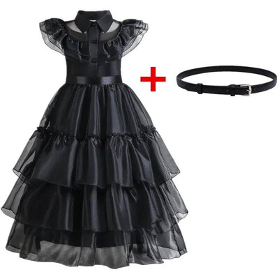 Movie Wednesday Addam Costume Girl Birthday Princess Costume