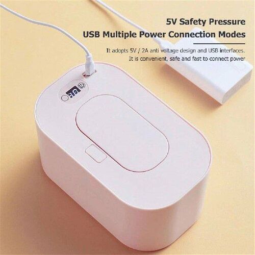 Baby Wipe Warmer with 3-Step Temperature Control Baby Wet