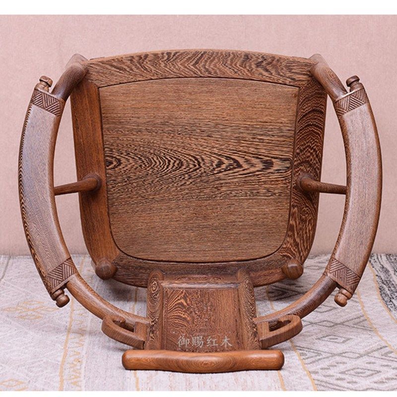 2021红木家具鸡翅木椅子腰型茶台椅子圈椅茶椅靠背椅实木中式太师,住宅家具,圈椅,淘宝优惠券,粉丝福利购,淘宝优惠卷