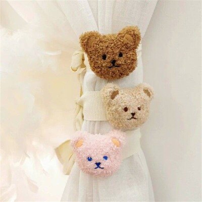 Curtain Holdbacks Plush Animal Binding Strap Tie Rope