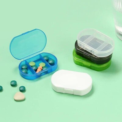 Pill Box Pill Case 23 Grids Tablet Pill Organizer Case Dispe