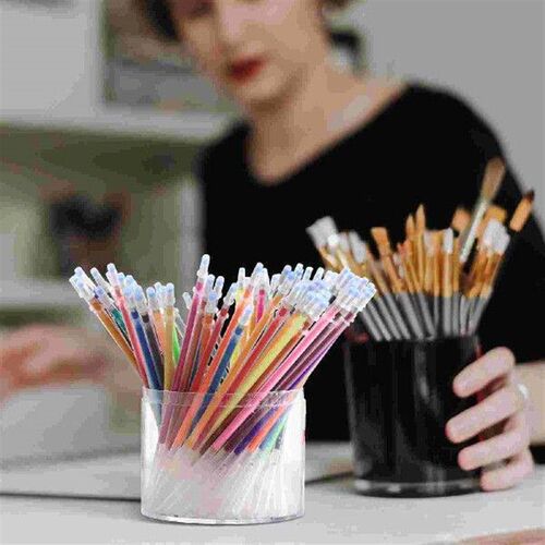 Glitter Gel Pens Colorful Refills Replacements Fluorescence