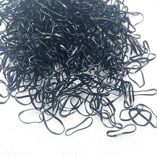 500pcs--2000pcs Colourful Rubber Ring Disposable Elastic Hai