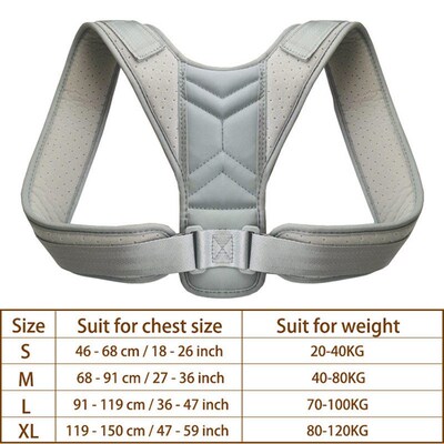 Medical Adjustable Back Posture Corrector Lumbar Back Corset