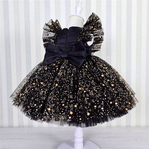 Princess Dress Girls Sequin Tutu Lace Mesh Birthday Prom Tod
