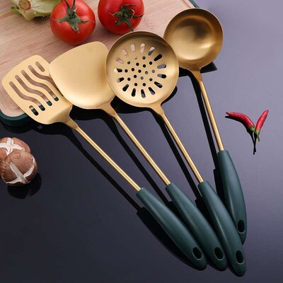 304 stainless steel kitchenware set household stir-fry spatu