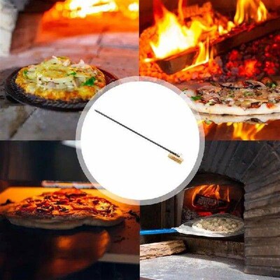 Pizza Stone Brush Brass Bristles Stone Brush Pizza Heat