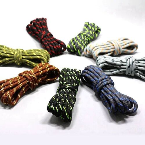 Round Climbing Shoelaces Hiking Walking Shoe Laces Work Boot