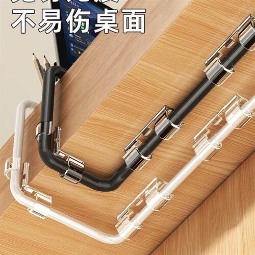 100 Wire Management Clips, Cable Organizer, Wire Fixing Clam