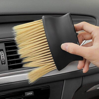 Soft Bristle Car Interior Cleaning Brush, Air Conditioning V