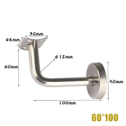Handrail Brackets Wall Support Hand Bannister Mopstick Rail