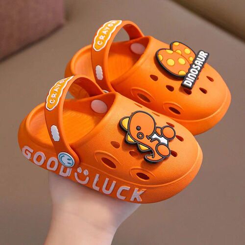 Cute New Animal Baby Boys Slippers Summer Kids Cartoon Sanda