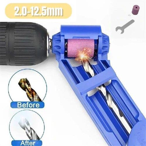 New 2.0-12.5mm Portable Drill Bit Sharpener Corundum