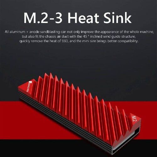 Jonsbo M.2-3 Heat Dissipation Radiator M.2 2280 Heat Sink